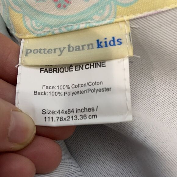 RARE Pottery Barn Kids Claudia Medallion Blackout Curtains / Drapes - Picture 4 of 5